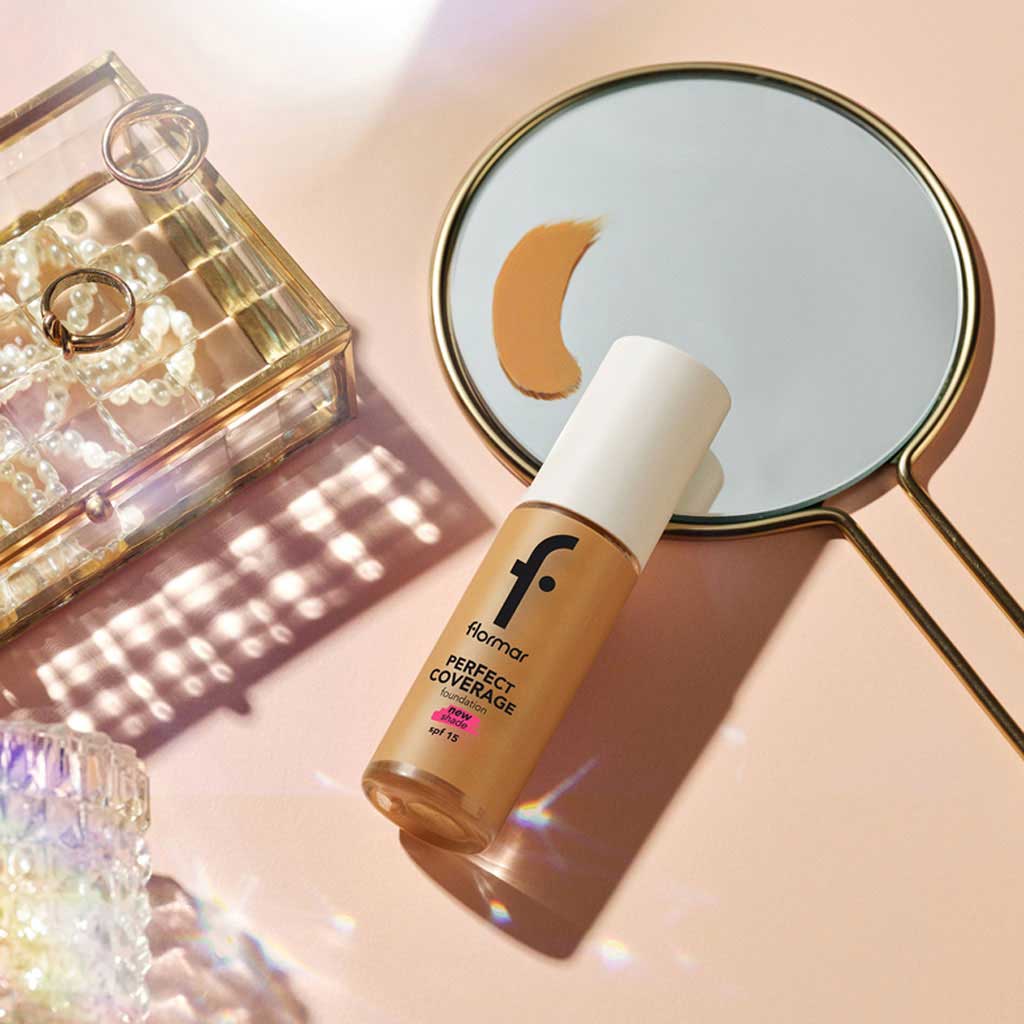 Flormar Perfect Coverage Foundation SPF15 30g - Shade 101 Pastelle 