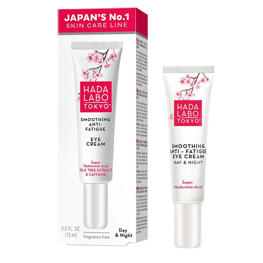 Hada Labo Tokyo Smoothing Anti Fatigue Eye Cream 15ml