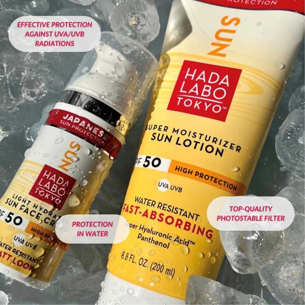 Hada Labo Tokyo Light Hydrator SPF 50 Sun Face Cream With Matt Look 50ml