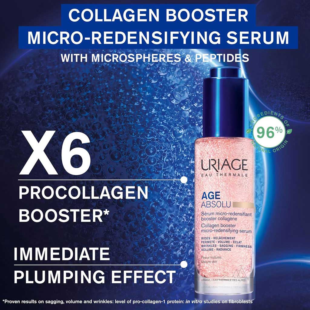 Uriage Age Absolu Collagen Booster Micro Redensifying Serum 30ml