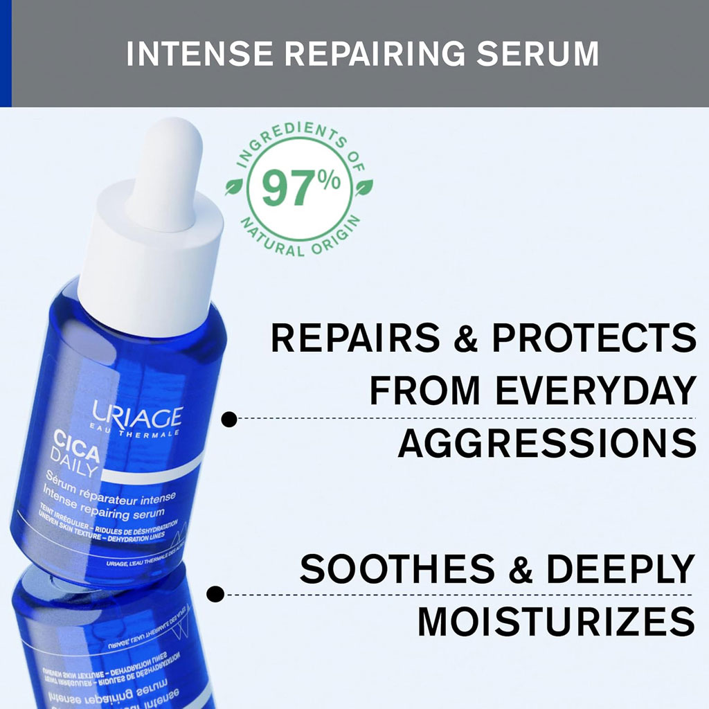 Uriage Bariederm Cica Daily Intense Repairing Serum 30ml