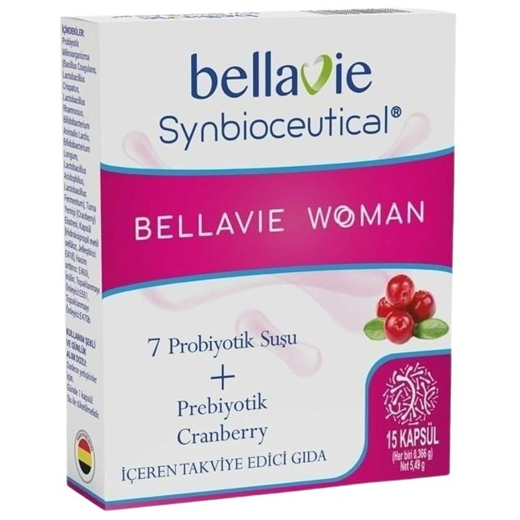 Bellavie Woman Probiotic Capsules, Pack of 15's