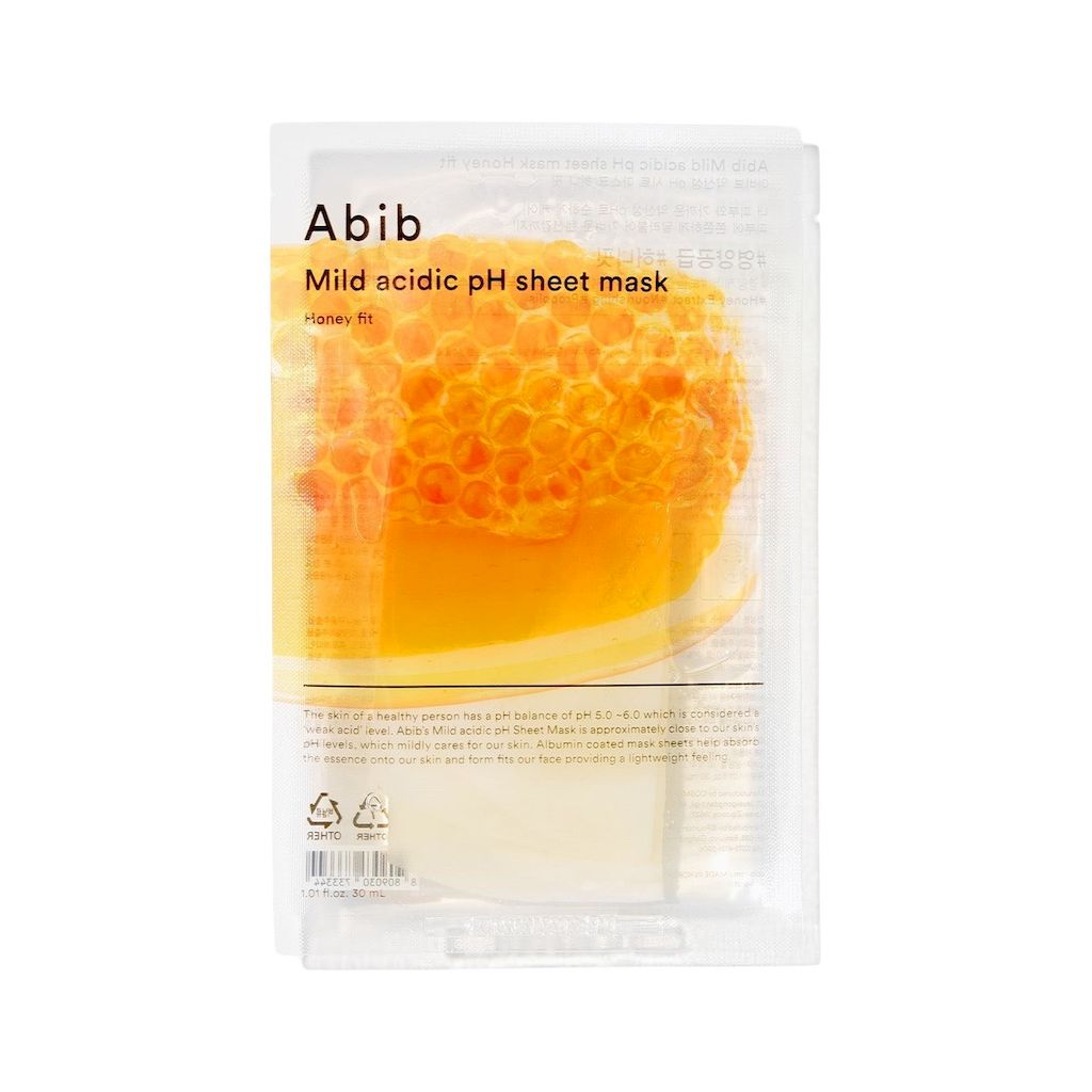 Abib Mild Acidic pH Face Sheet Mask 30ml - Honey Fit, Pack of 10's