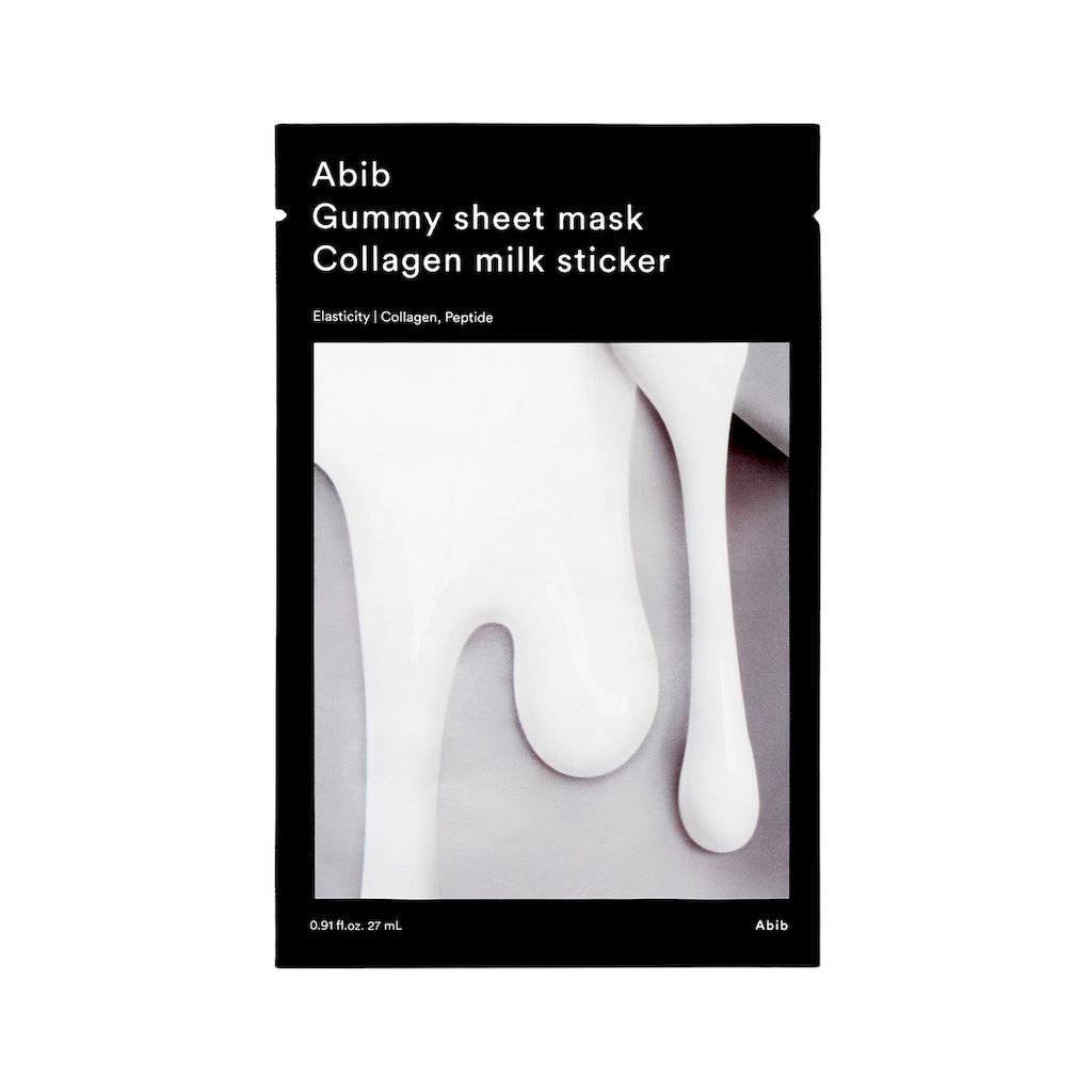 Abib Gummy Sheet Mask Collagen Milk Sticker 27ml, Pack of 10's