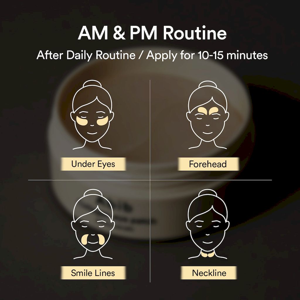 Abib Jericho Rose Jelly Collagen Eye Patches, Pack of 60's