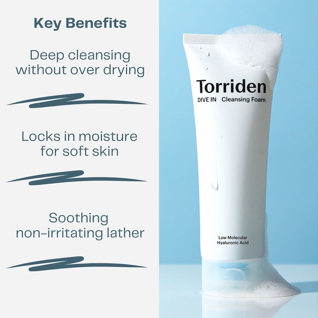 Torriden Dive In Hyaluronic Acid Cleansing Foam 150ml