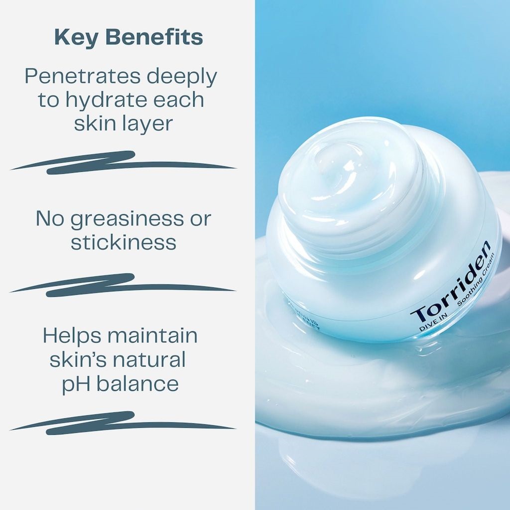 Torriden Dive In Hyaluronic Acid Soothing Face Cream 100ml