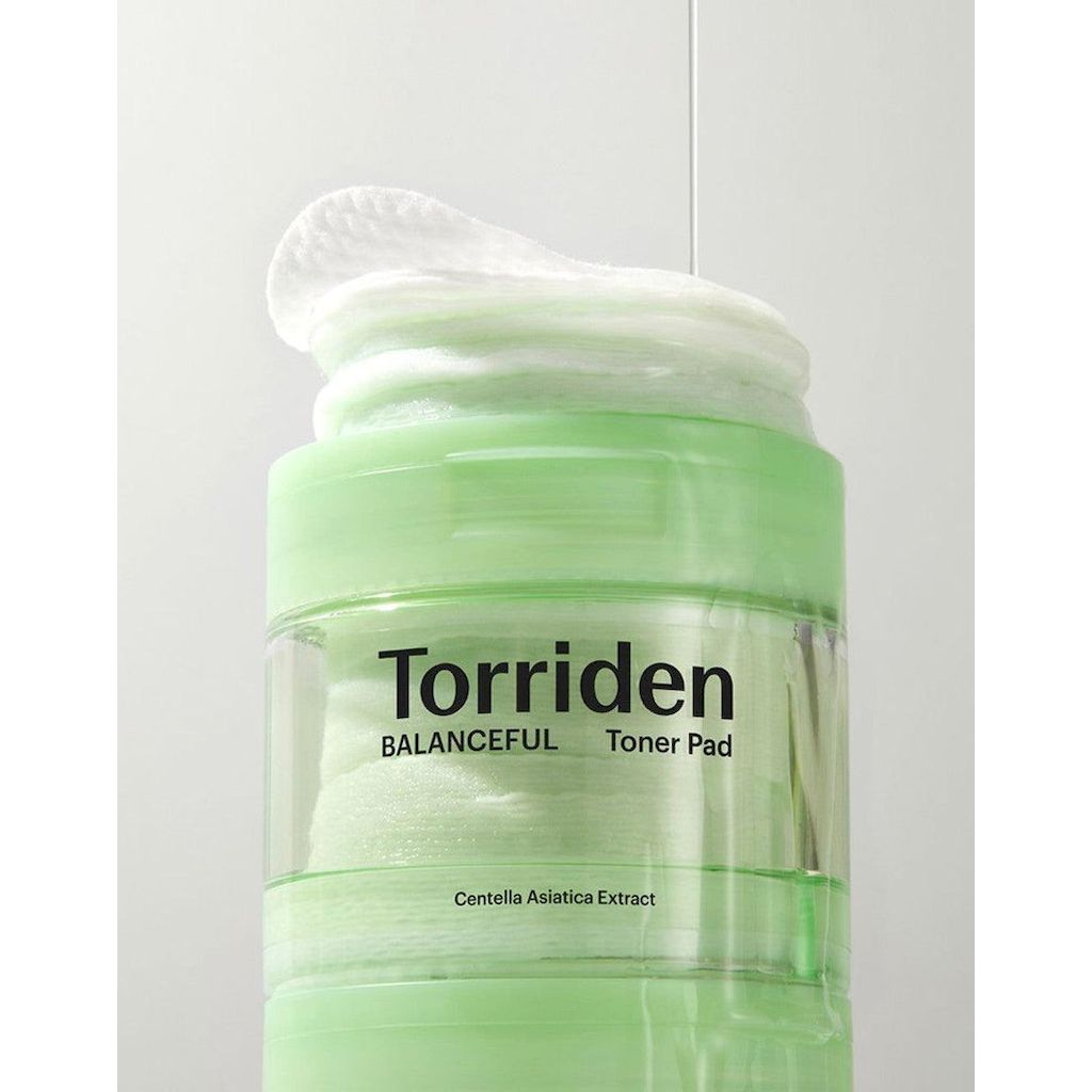 Torriden Balanceful Cica Toner Pads 180ml, Pack of 60's