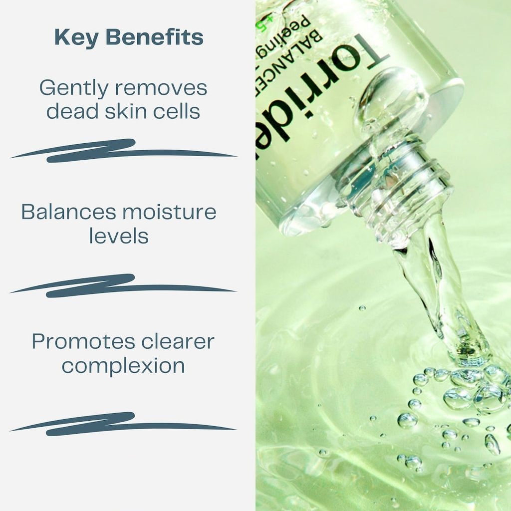 Torriden Balanceful Cica + 5 Acid Skin Peeling Toner 250ml