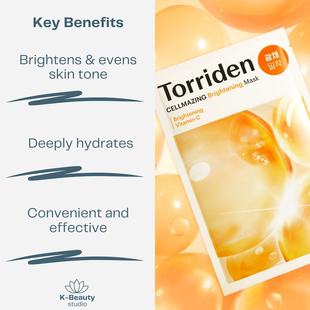Torriden Cellmazing Vitamin C Skin Brightening Sheet Mask
