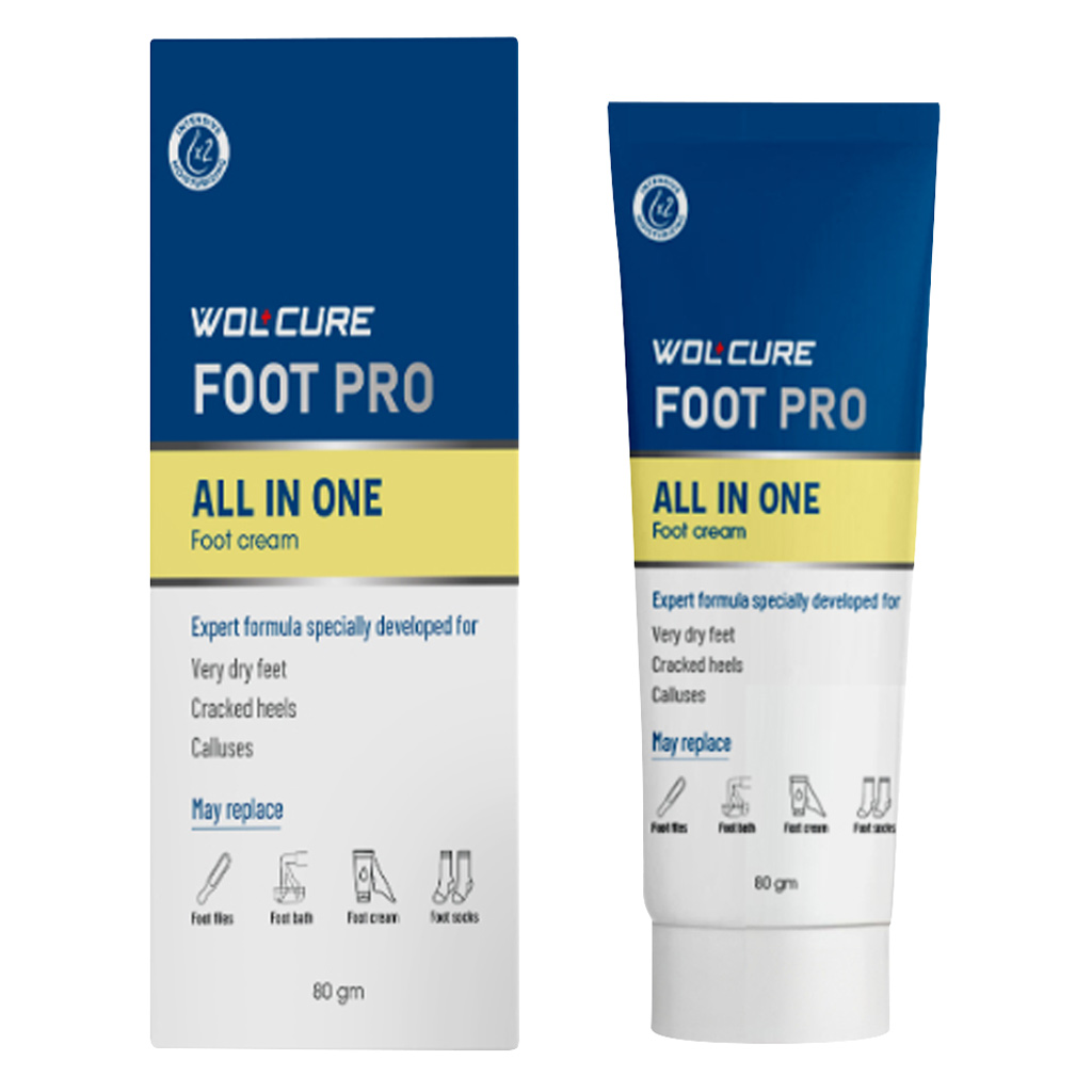 Wolcure Foot Pro All In One Foot Cream For Cracked Heel 80g