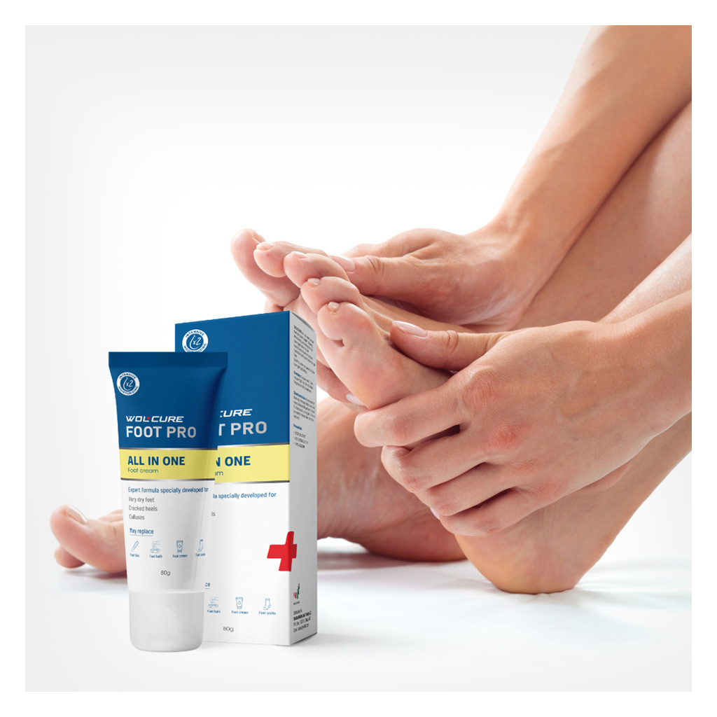 Wolcure Foot Pro All In One Foot Cream For Cracked Heel 80g
