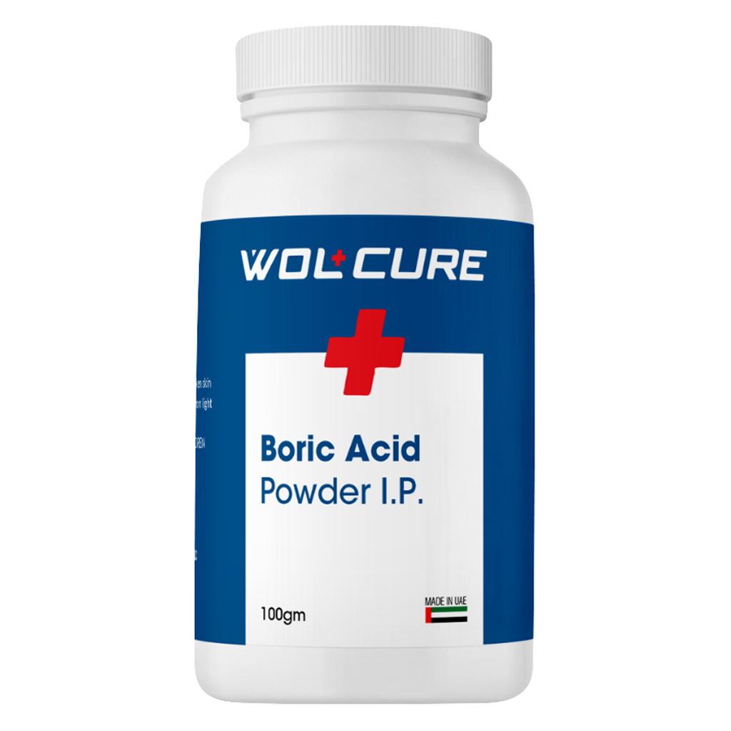 Wolcure Boric Acid IP Powder 100g