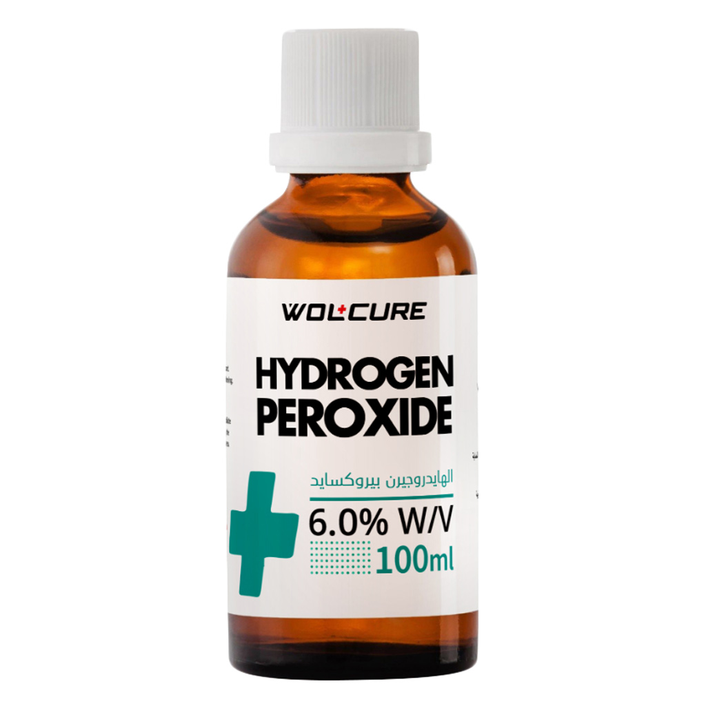 Wolcure 6% W/V Hydrogen Peroxide Solution 100ml