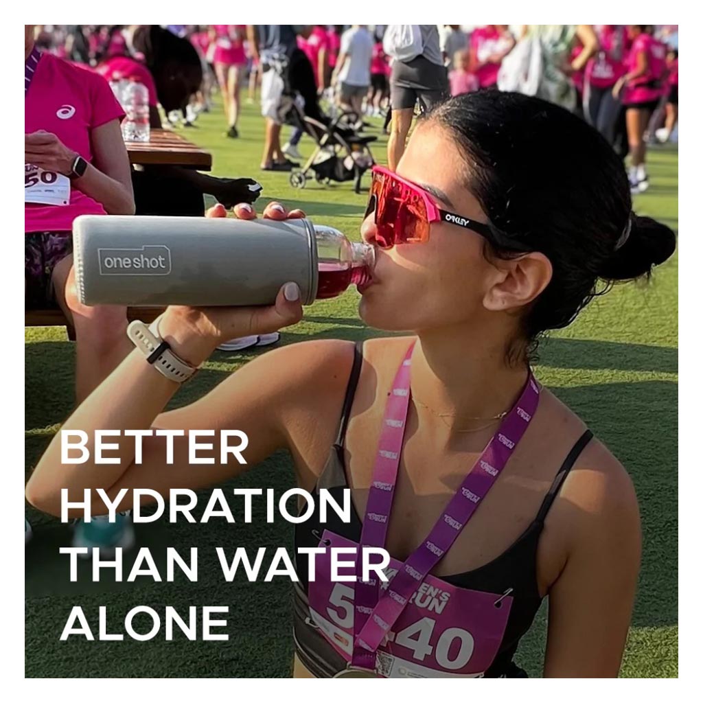 Oneshot Hydrate Lime Burst Electrolyte & Vitamin Drink Sticks, Pack of 14's