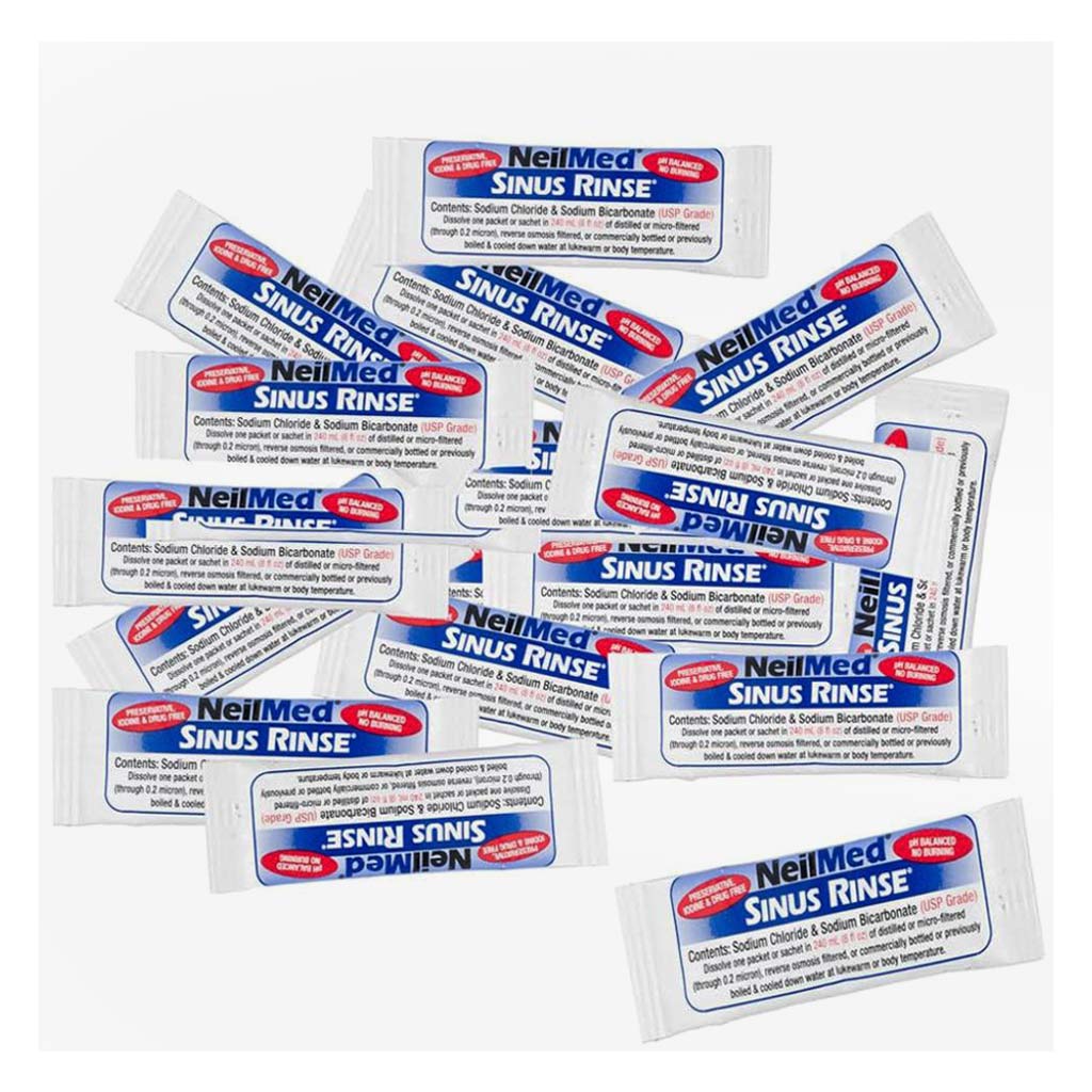 NeilMed Sinus Rinse Kit With 60 Premixed Sachets