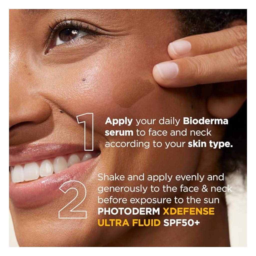 Bioderma Photoderm Xdefense Ultra Fluid SPF50+ Sunscreen 40ml - Shade 04 Brown Tinted