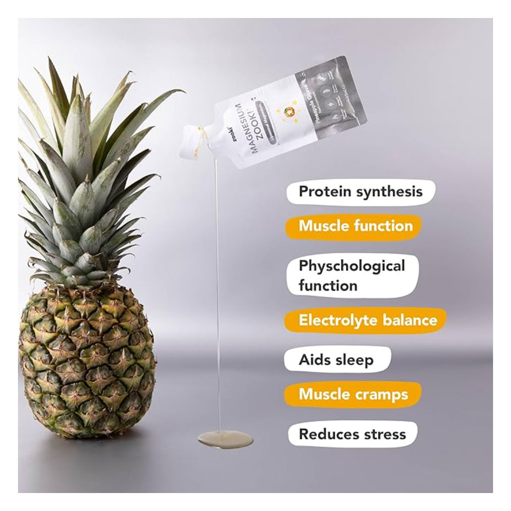 Zooki Liposomal Magnesium Bis-Glycinate 1500mg Liquid Sachet 15ml