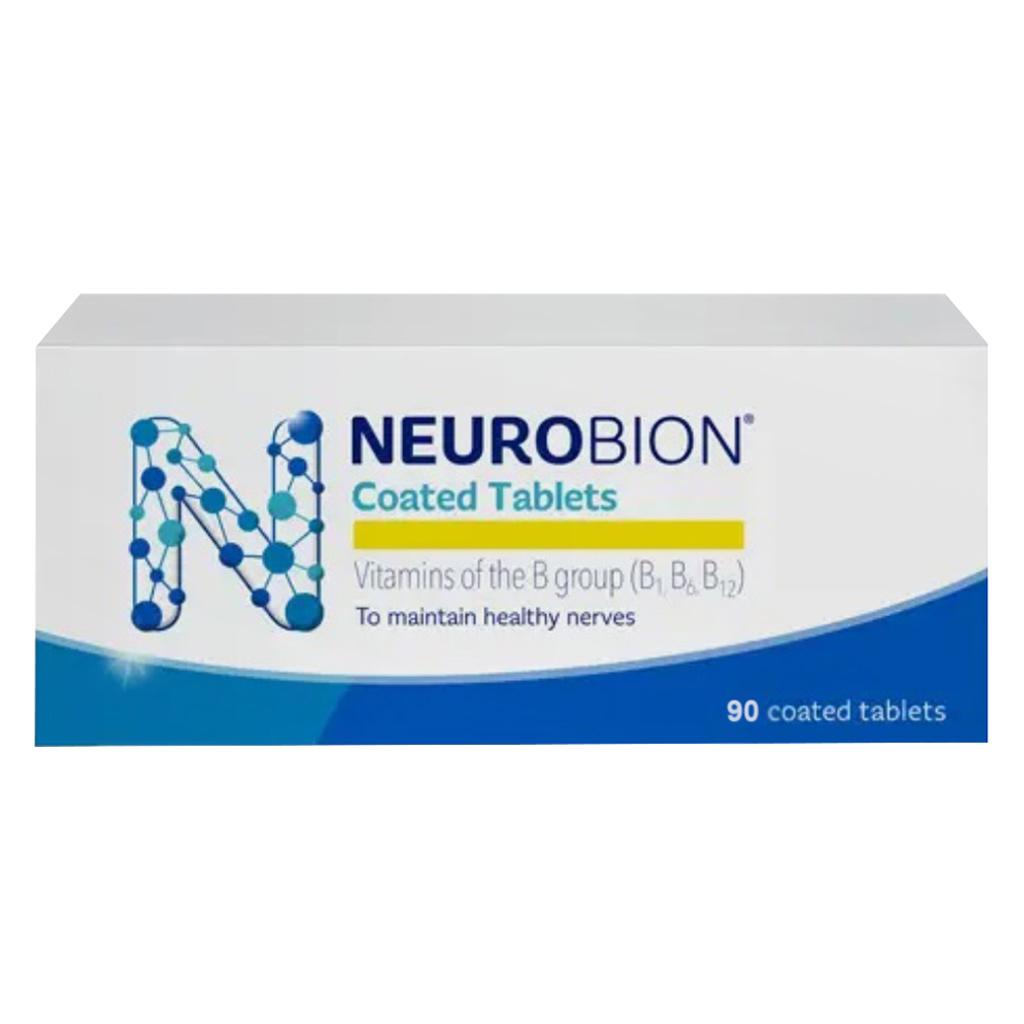 Neurobion Vitamin B1, B6 & B12 Supplement Tablets, Pack of 90's