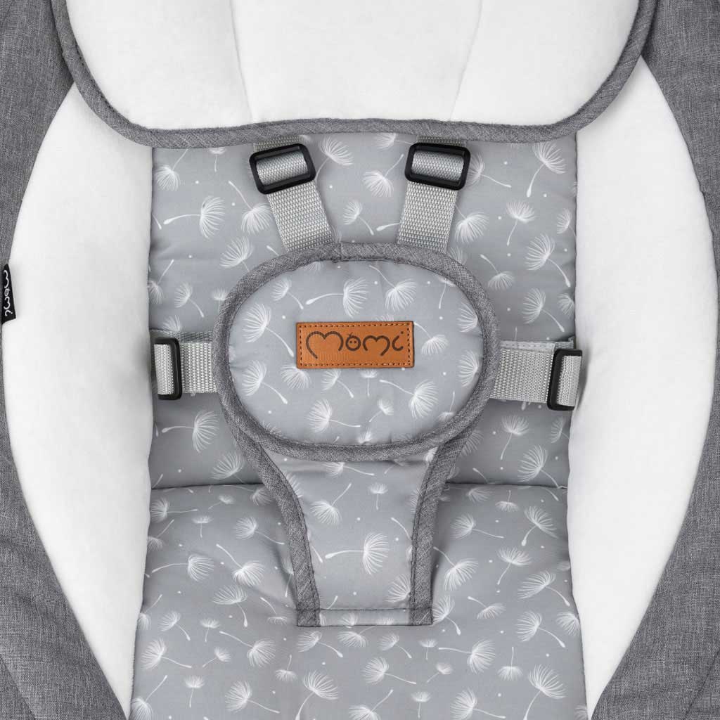 MoMi Kenani Electric Baby Bouncer - Grey
