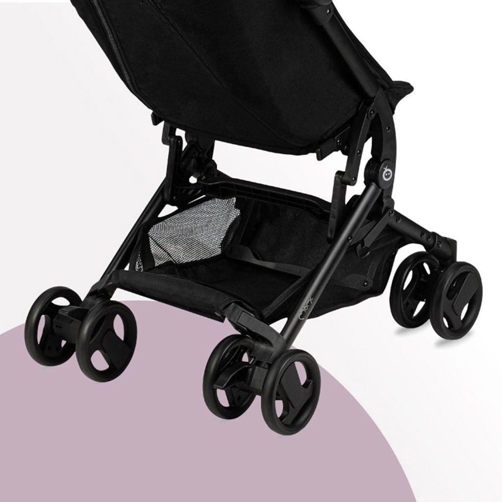 MoMi Grace Travel Baby Stroller - Black
