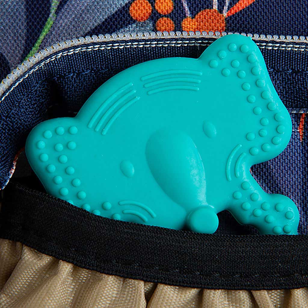 Babyjem Baby Teethering Elephant Gloves For 3+ Month - Green