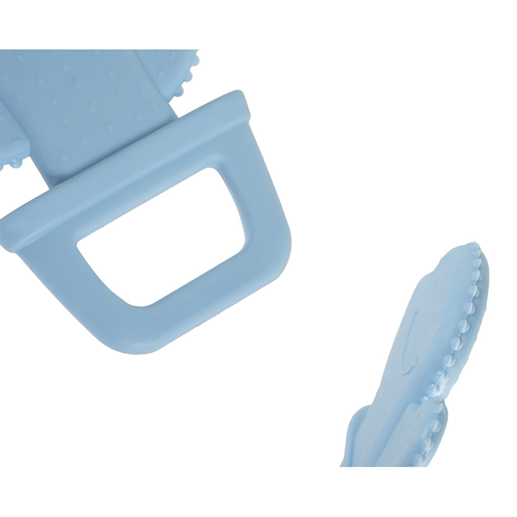 Babyjem Soft Teether Cactus Shape, For 3+ Months Baby - Blue