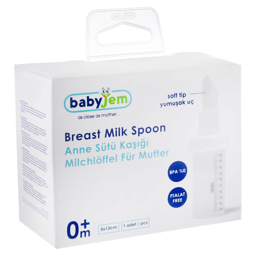 Babyjem Breast Milk Spoon For 0+ Months Baby