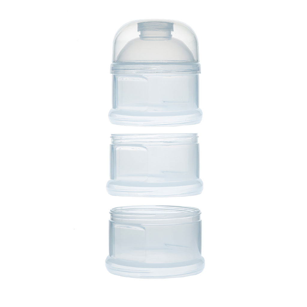 Babyjem Milk Powder Dispenser Stackable Container - White