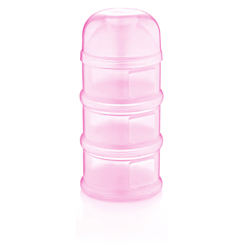 Babyjem Milk Powder Dispenser Stackable Container - Pink