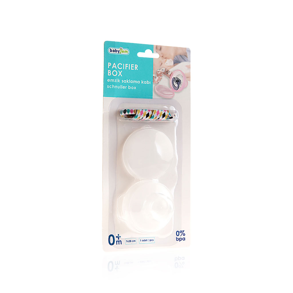 Babyjem Baby Pacifier Case - White