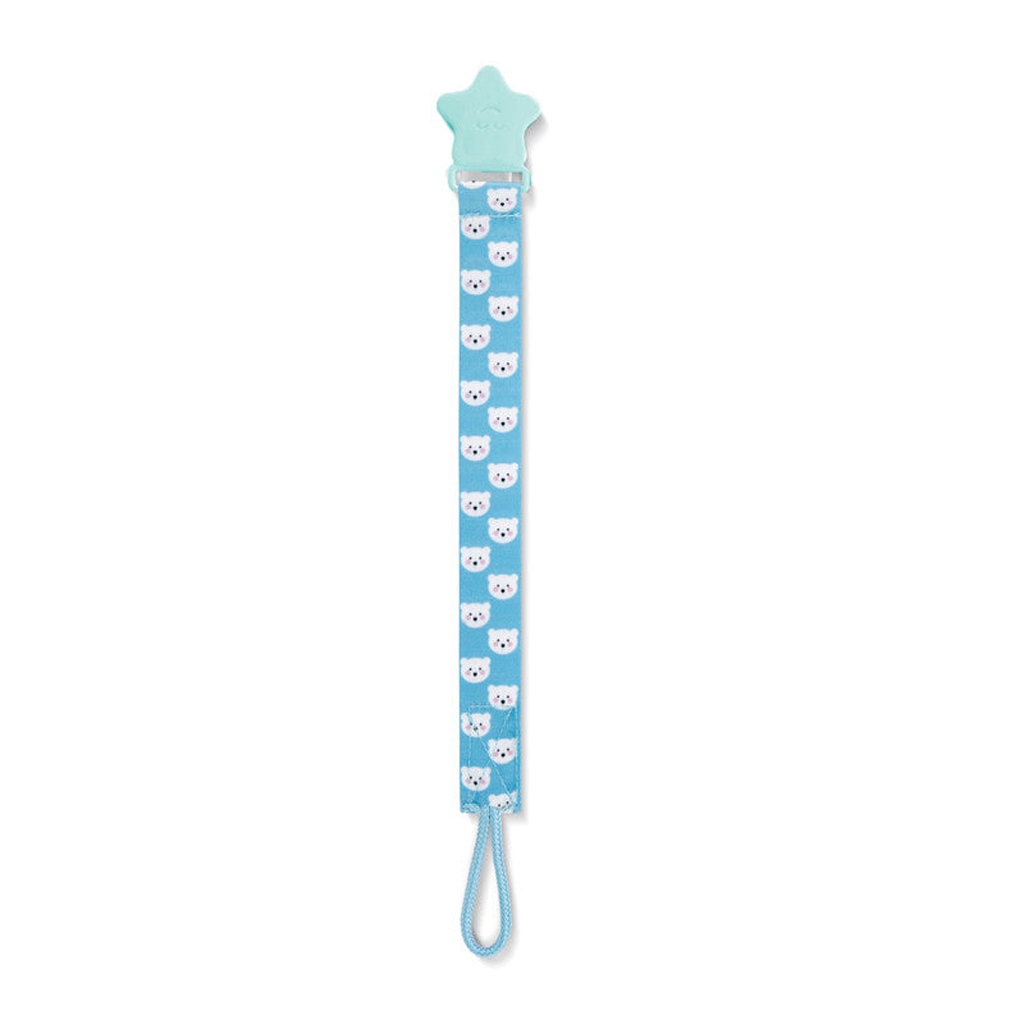 Babyjem Printed Baby Pacifier Holder - Blue