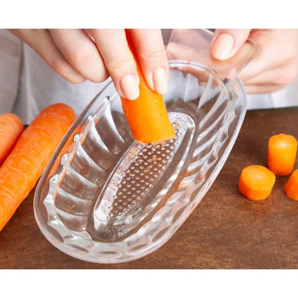Babyjem Baby Fruit & Vegetable Grater - Glass
