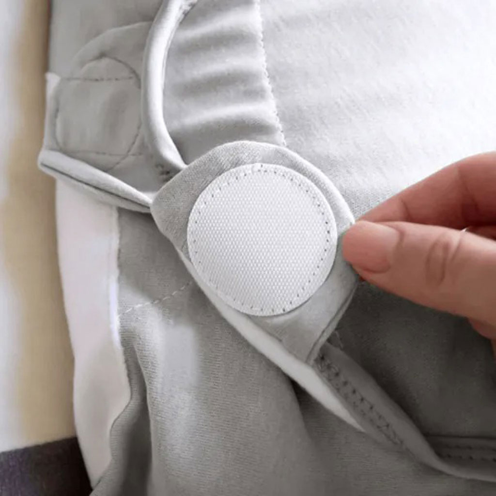 Babyjem Baby Cotton Swaddle For 0-4 Months - Grey