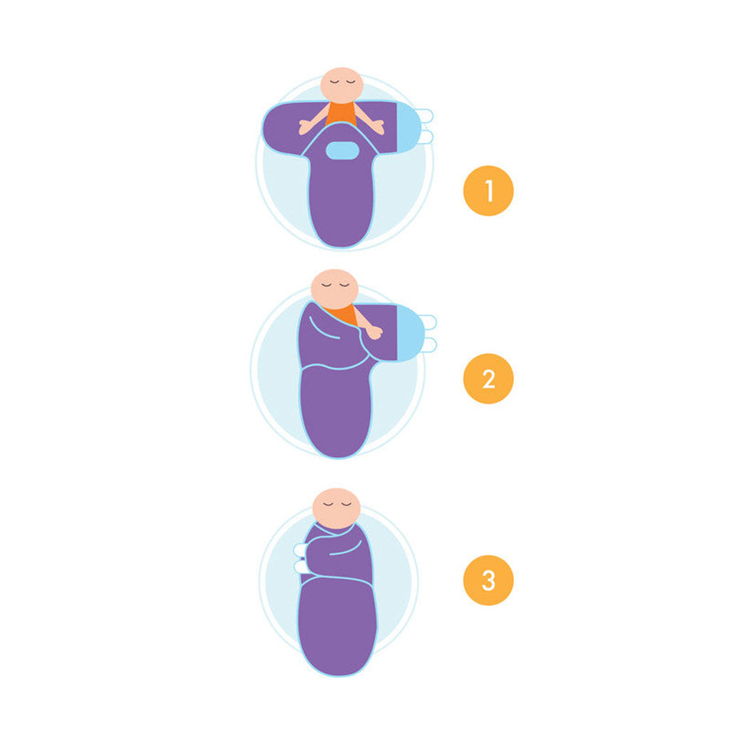 Babyjem Baby Cotton Swaddle For 0-4 Months - Grey