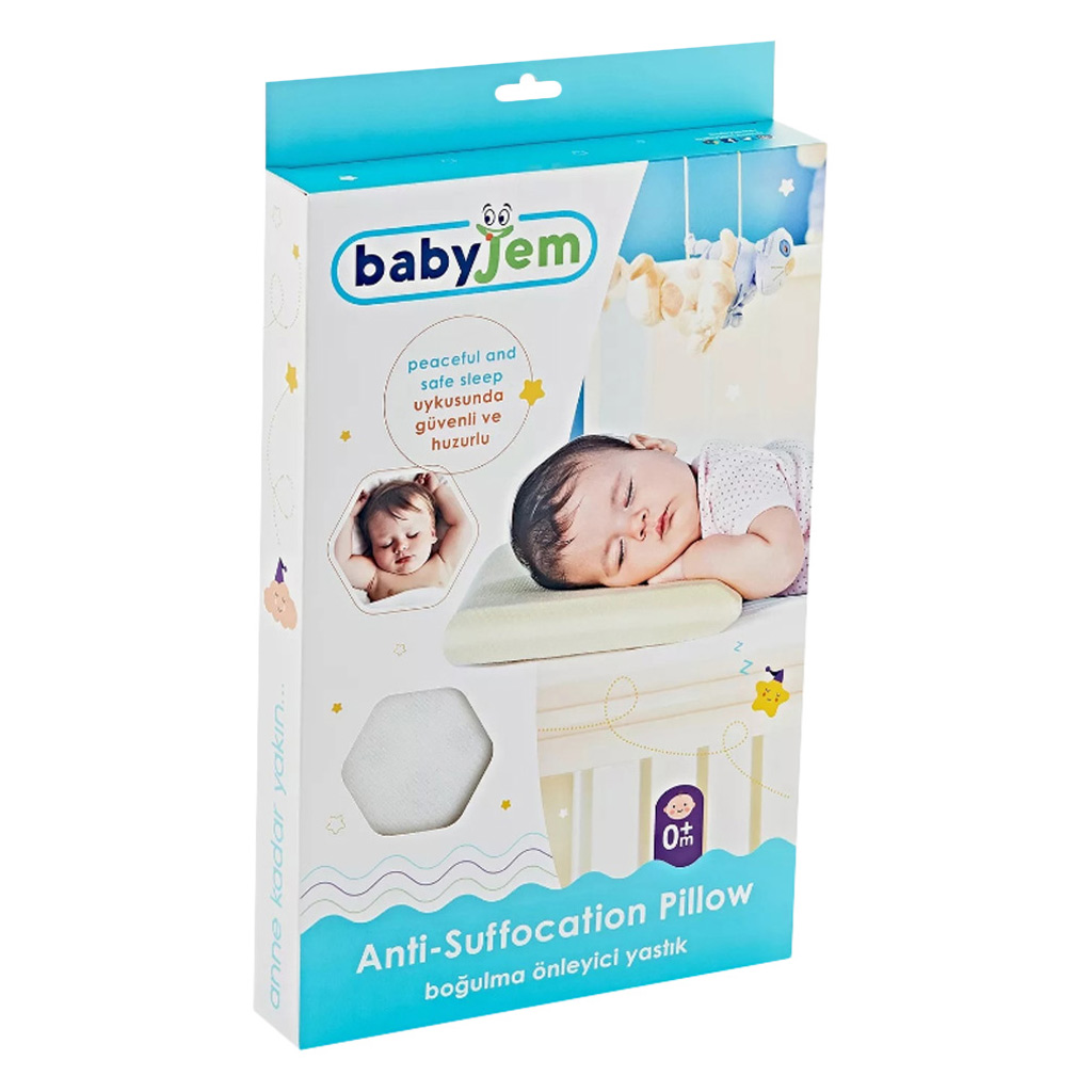 Babyjem Anti-Suffocation Baby Pillow For 0-6 Months