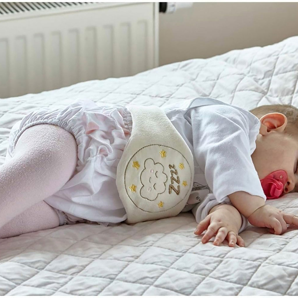 Babyjem Cherry Core Filled Baby Belt For 0+ Month, Color - Beige