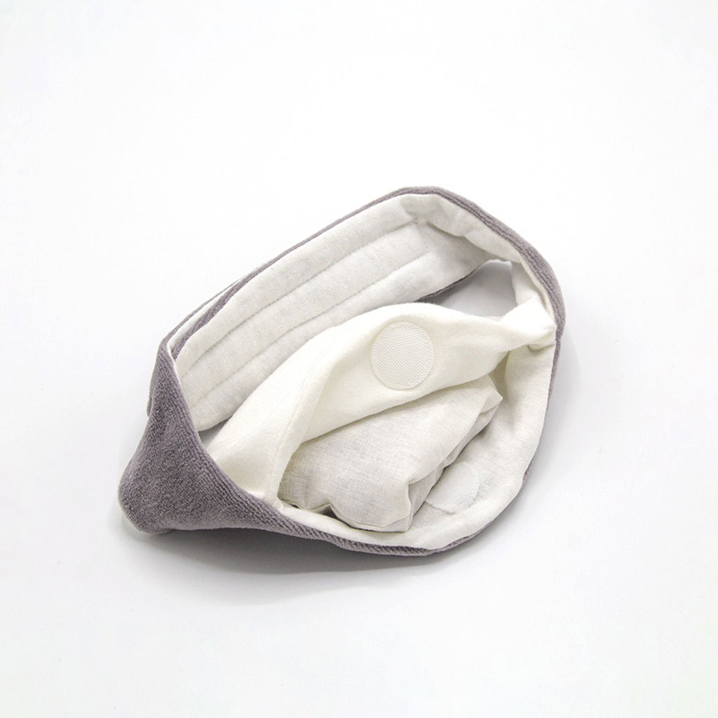 Babyjem Cherry Core Filled Baby Belt For 0+ Month, Color - Grey