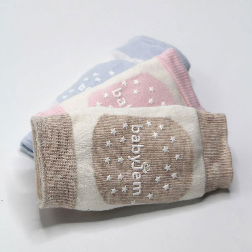 Babyjem Protective Baby Knee Pad For 6+ Month - Pink