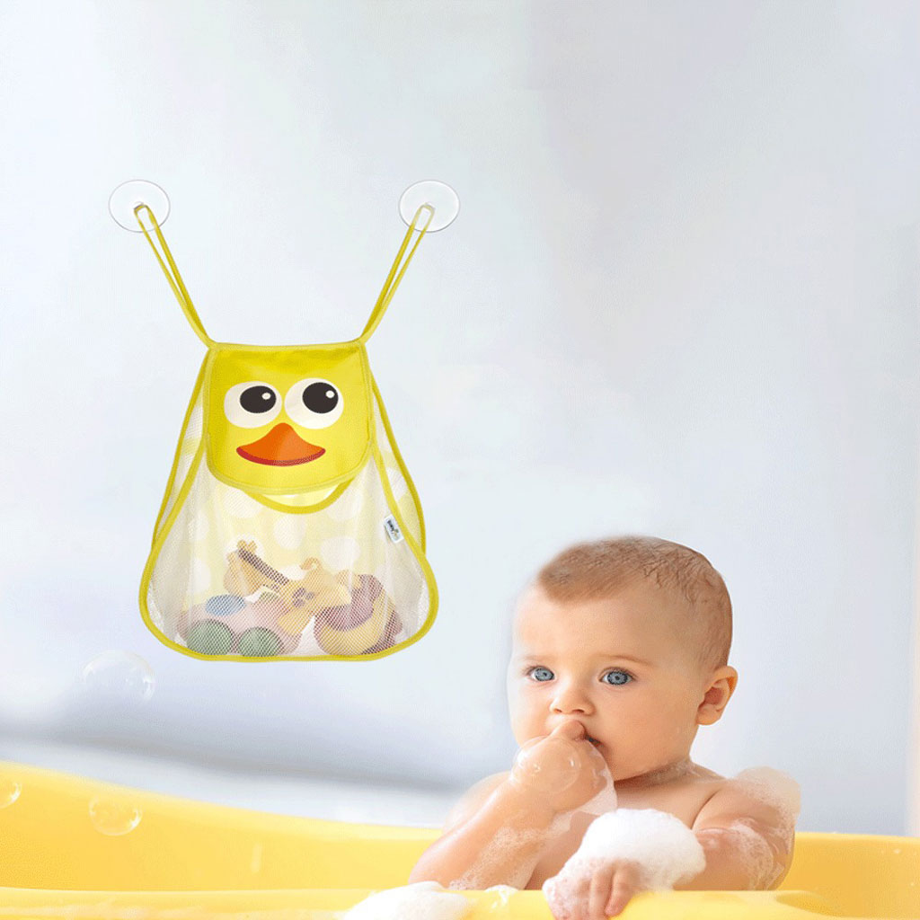 Babyjem Duck Shaped Bath Toy Organizer Bag