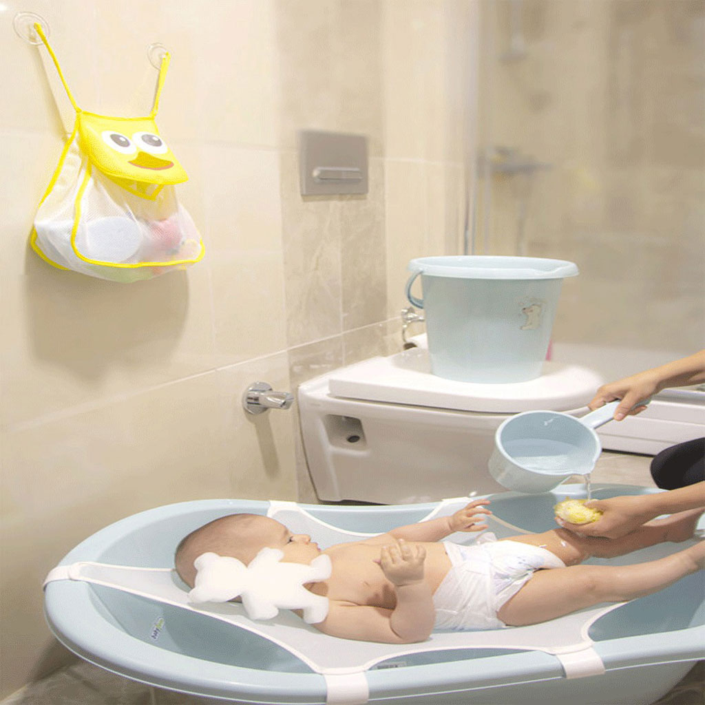 Babyjem Duck Shaped Bath Toy Organizer Bag