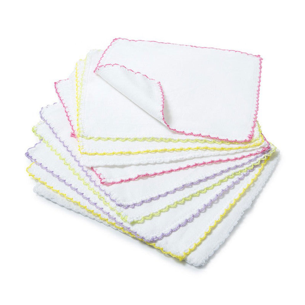 Babyjem Baby Hanky, Size: 20 x 20cm, Pack of 10's