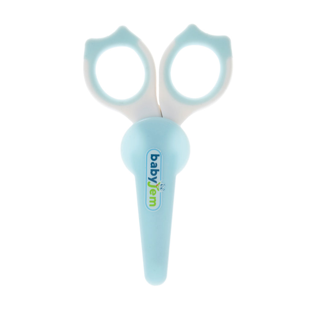 Babyjem Nail Scissors With Case - Blue