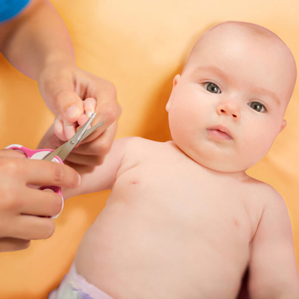 Babyjem Nail Scissors With Case - Pink