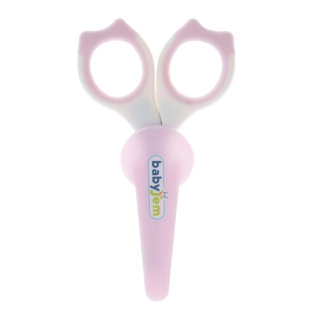 Babyjem Nail Scissors With Case - Pink