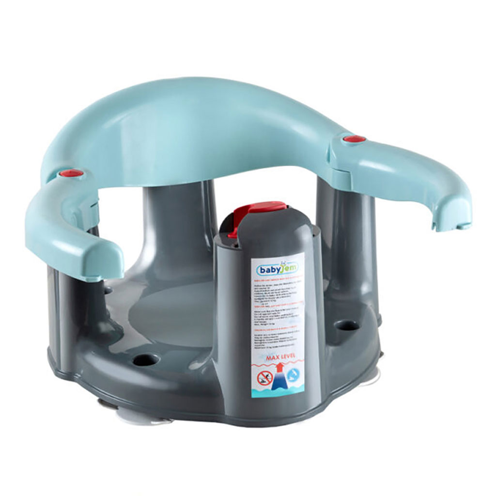Babyjem Anti Slip Baby Bath & Feeding Seat For 6+ Month Infant, Color - Turquoise
