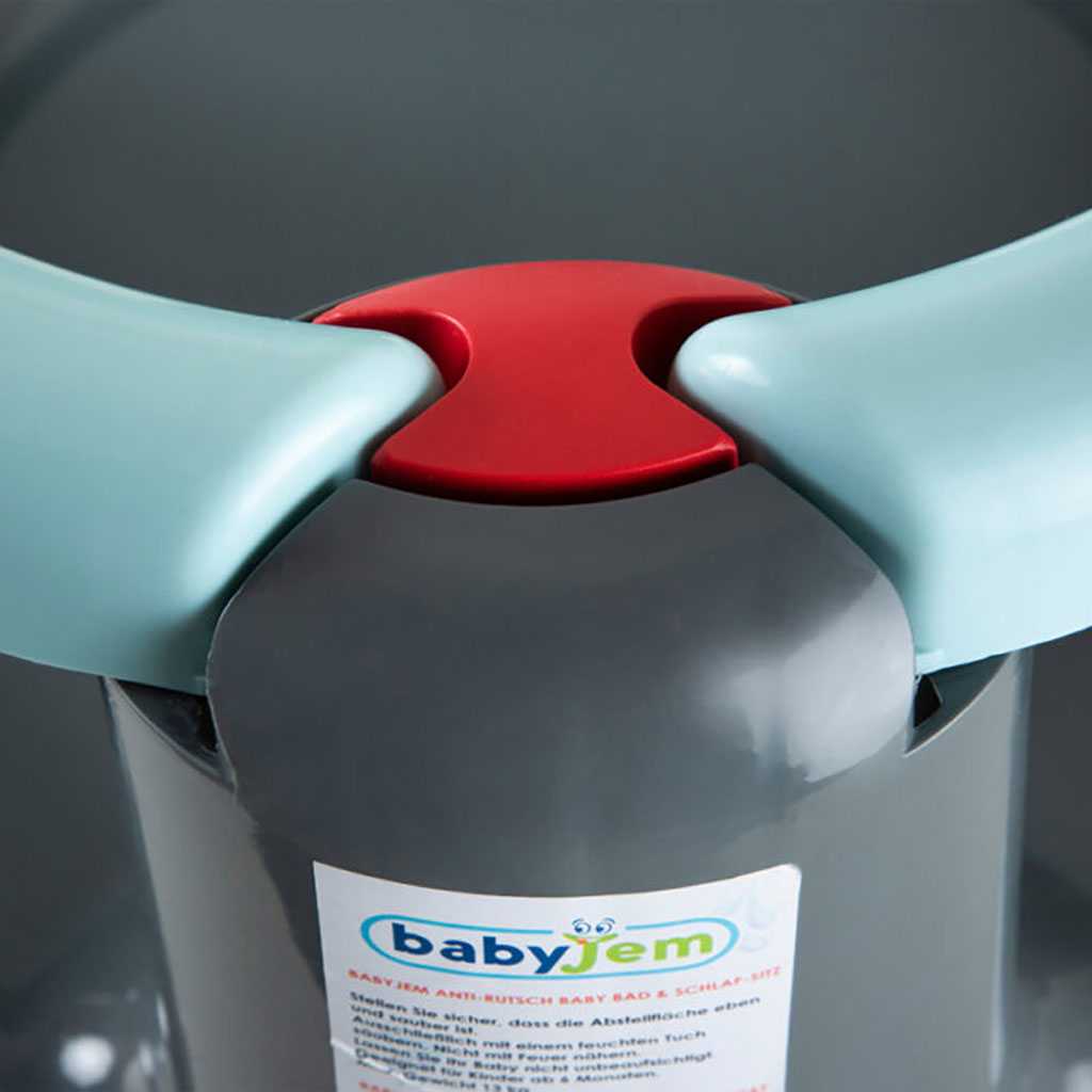 Babyjem Anti Slip Baby Bath & Feeding Seat For 6+ Month Infant, Color - Turquoise