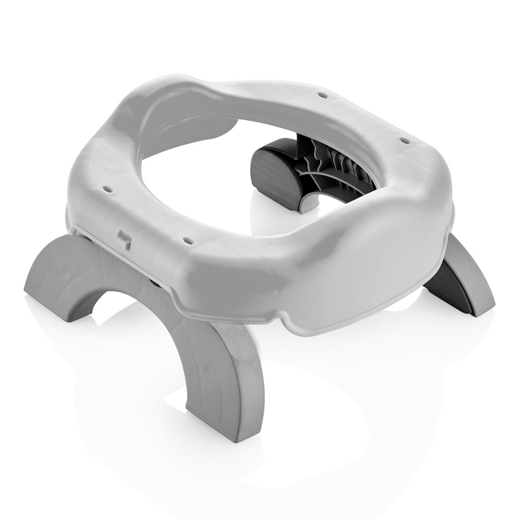 Babyjem Portable Baby Potty Seat For 1+ Year Old, Color - Grey