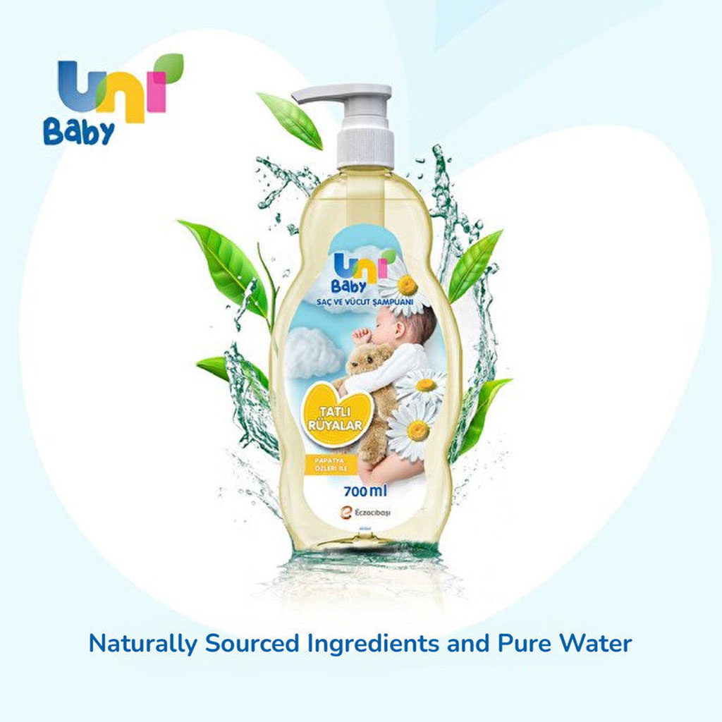Uni Baby Sweet Dreams Hair & Body Shampoo 200ml