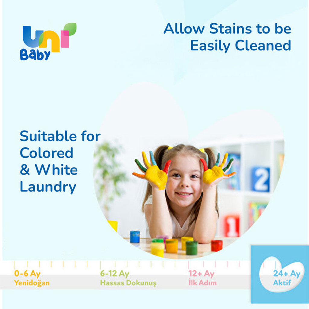 Uni Baby Active Baby Laundry Detergent Liquid 1500ml